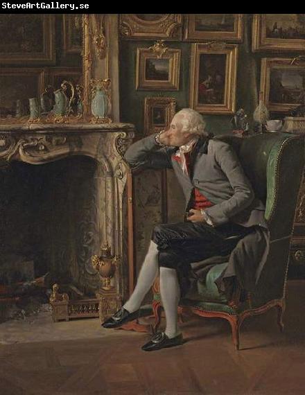 Henri-Pierre Danloux The Baron de Besenval in his Study